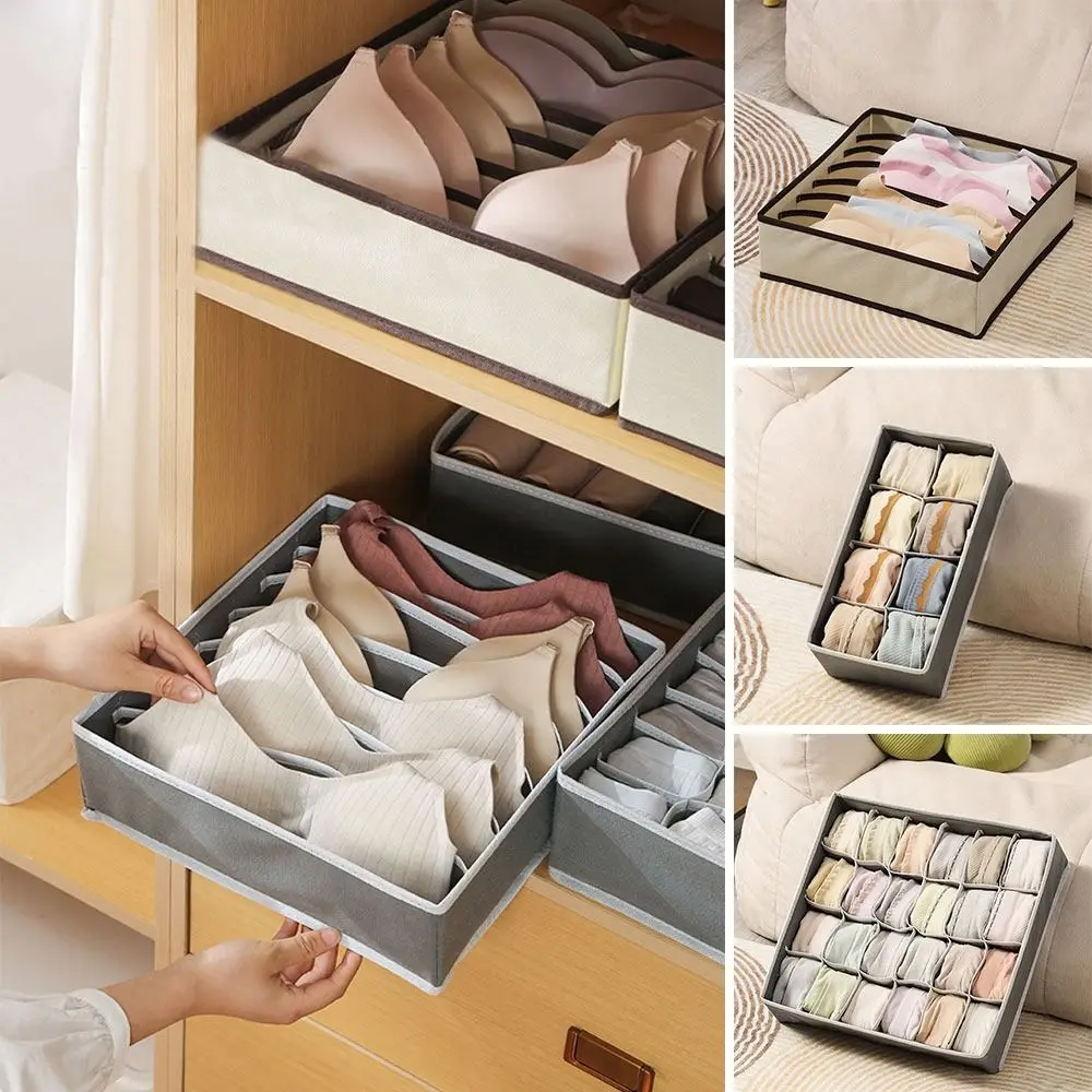 4Pcs/Set Clothes Ties Underwear Storage Organizer Foldable Multifunction Socks Storage Box Space-saving Compartments
4Pcs/Set Clothes Ties Underwear Storage Organizer Foldable Multifunction Socks Storage Box Space-saving Compartments