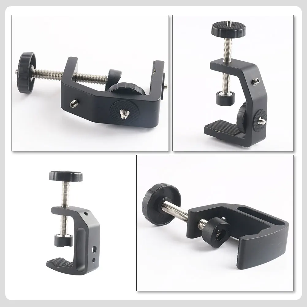 Desktop Mount Clip Adjustable Holder For Camera Tripod Studio Light Stand Photography Accessories Bracket
Desktop Mount Clip Adjustable Holder For Camera Tripod Studio Light Stand Photography Accessories Bracket
