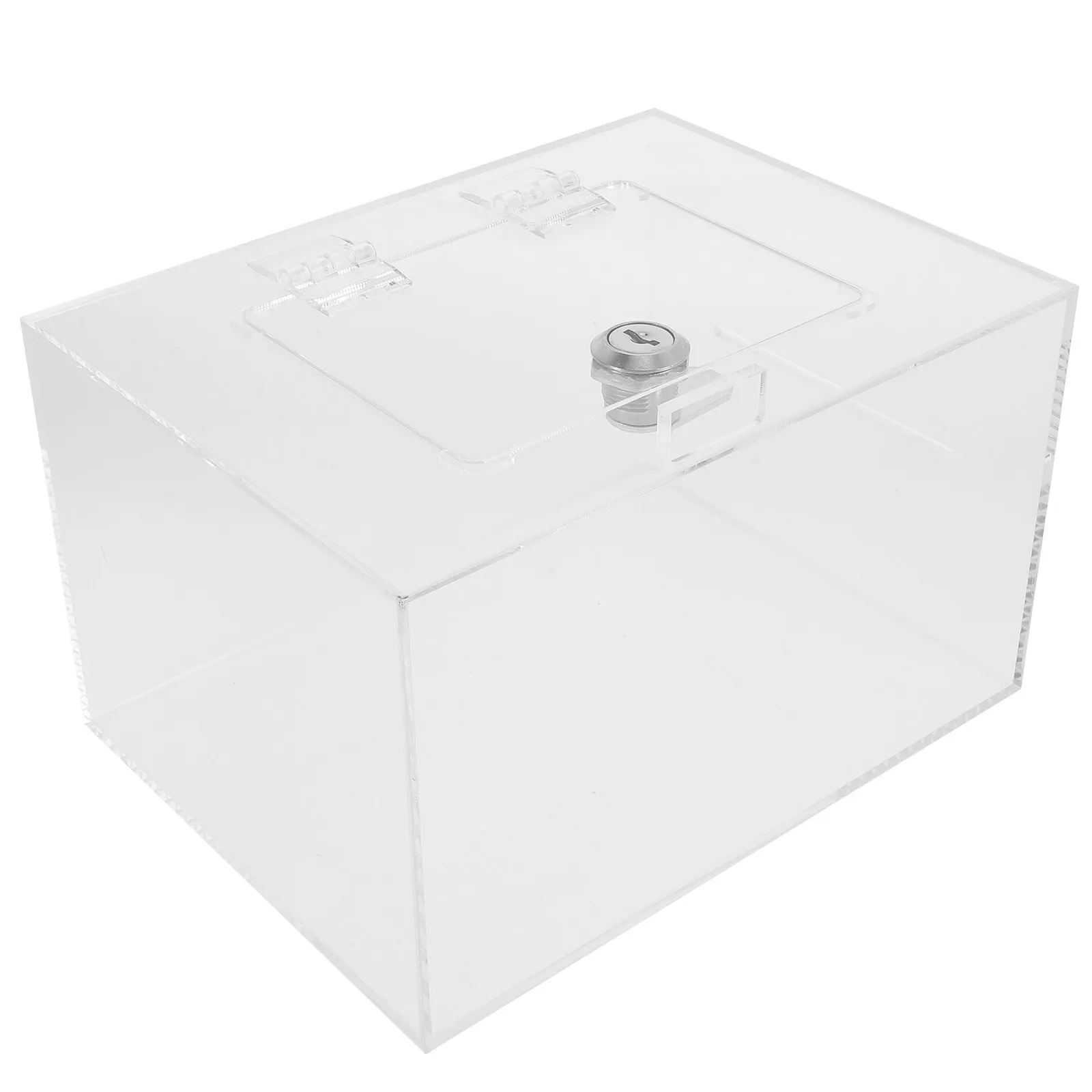 1Set Acrylic Lockable Suggestion Box Donation Box Fundraising Voting Ballot Collection Container for Offices Factories Public
1Set Acrylic Lockable Suggestion Box Donation Box Fundraising Voting Ballot Collection Container for Offices Factories Public