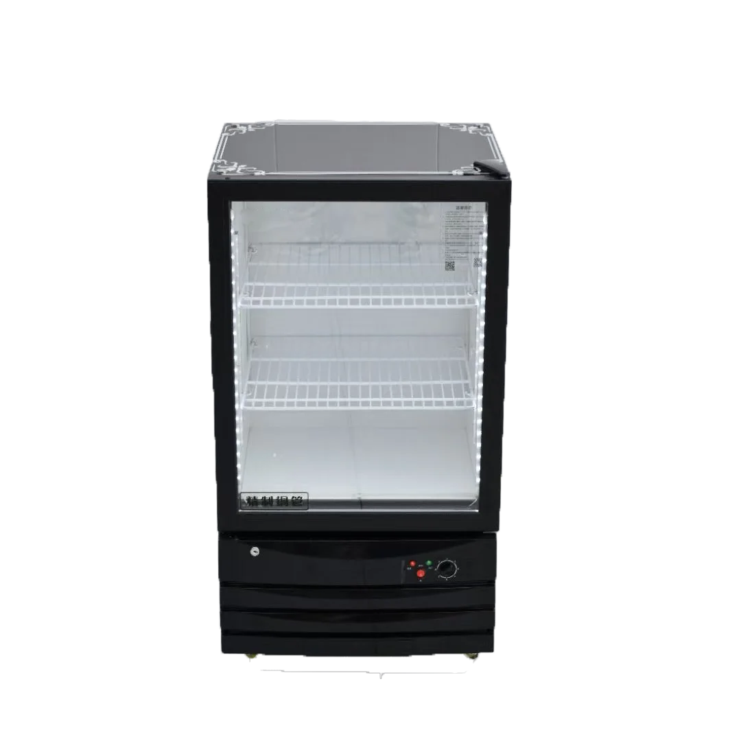 Small Single-Door Commercial Refrigeration Equipment Transparent Refrigerated Freezer Glass Showcase for Beer Beverages
Small Single-Door Commercial Refrigeration Equipment Transparent Refrigerated Freezer Glass Showcase for Beer Beverages