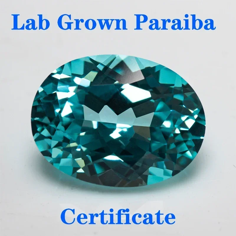 Top Lab Grown Paraíba Oval Shape VVS1 Charms Beads for Diy Advanced Jewelry Making Material Selectable AGL Certificate
Top Lab Grown Paraíba Oval Shape VVS1 Charms Beads for Diy Advanced Jewelry Making Material Selectable AGL Certificate