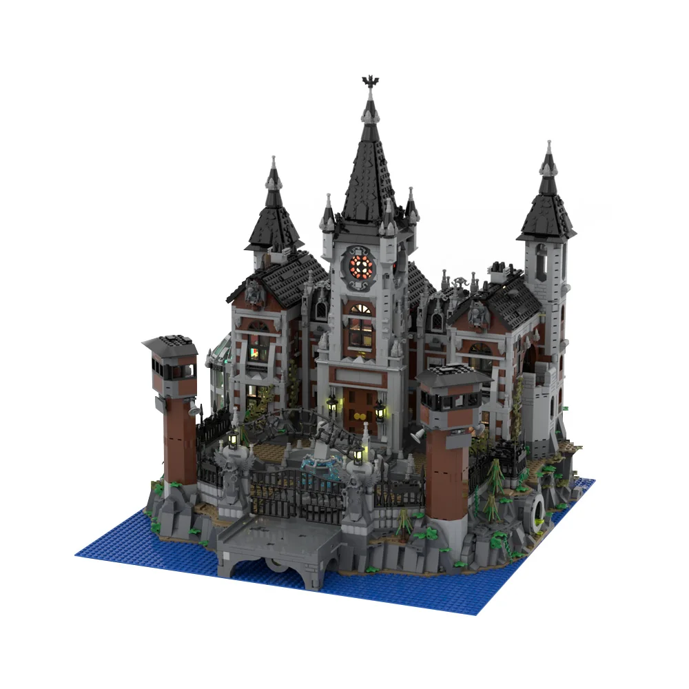 Gobricks MOC-158329 Modular Arkham Asylum Building Blocks Toys Gift 
Gobricks MOC-158329 Modular Arkham Asylum Building Blocks Toys Gift
