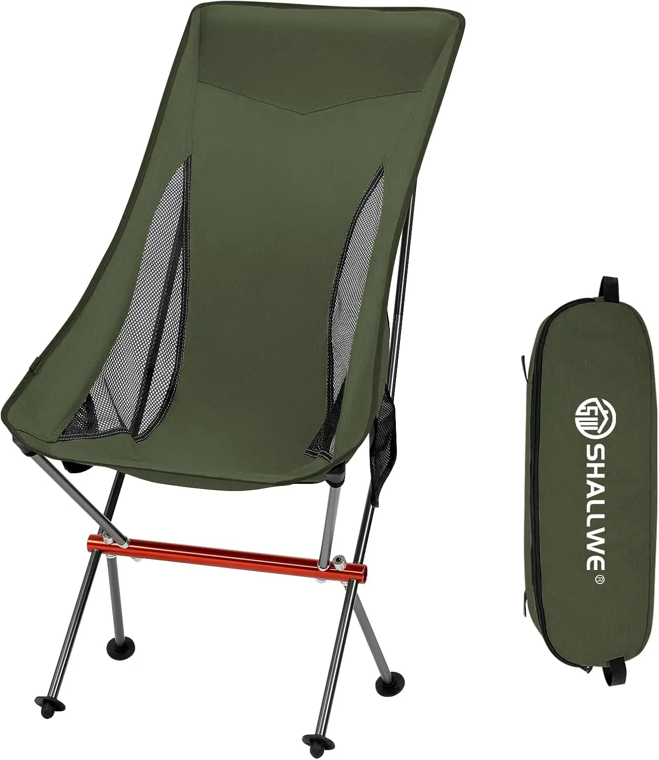 All Aluminum Portable Folding Camp Chair for Adults, Heavy Duty High Back with Pillow, Side Pocket, Carry Bag for Hiking, Beach
All Aluminum Portable Folding Camp Chair for Adults, Heavy Duty High Back with Pillow, Side Pocket, Carry Bag for Hiking, Beach