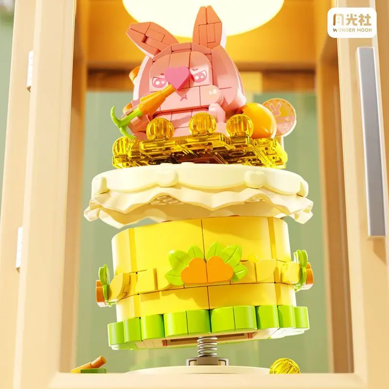 WONDER MOON Cute Pet Teacup Cake Shaking Building Blocks Animal Model Assembly Bricks Toys Desktop Decoration Children's Gifts
WONDER MOON Cute Pet Teacup Cake Shaking Building Blocks Animal Model Assembly Bricks Toys Desktop Decoration Children's Gifts