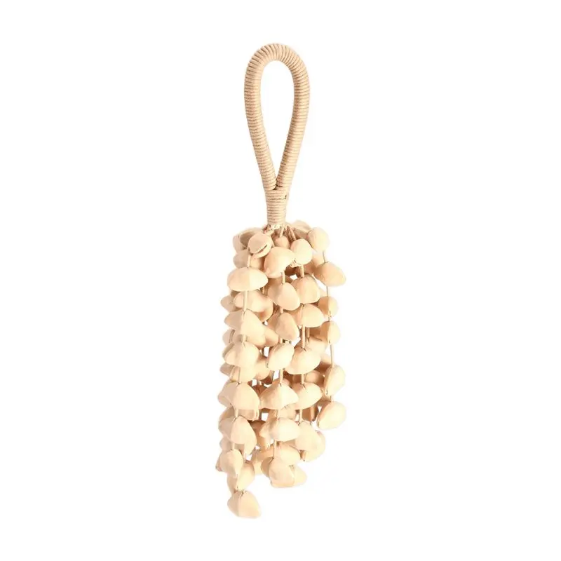 ABHS-Seed Shell Hand Rattle 96 Natural Fruit Nut Shells Hand Cranked Wind Chime Seed Shell Sound Healing Instrument
ABHS-Seed Shell Hand Rattle 96 Natural Fruit Nut Shells Hand Cranked Wind Chime Seed Shell Sound Healing Instrument