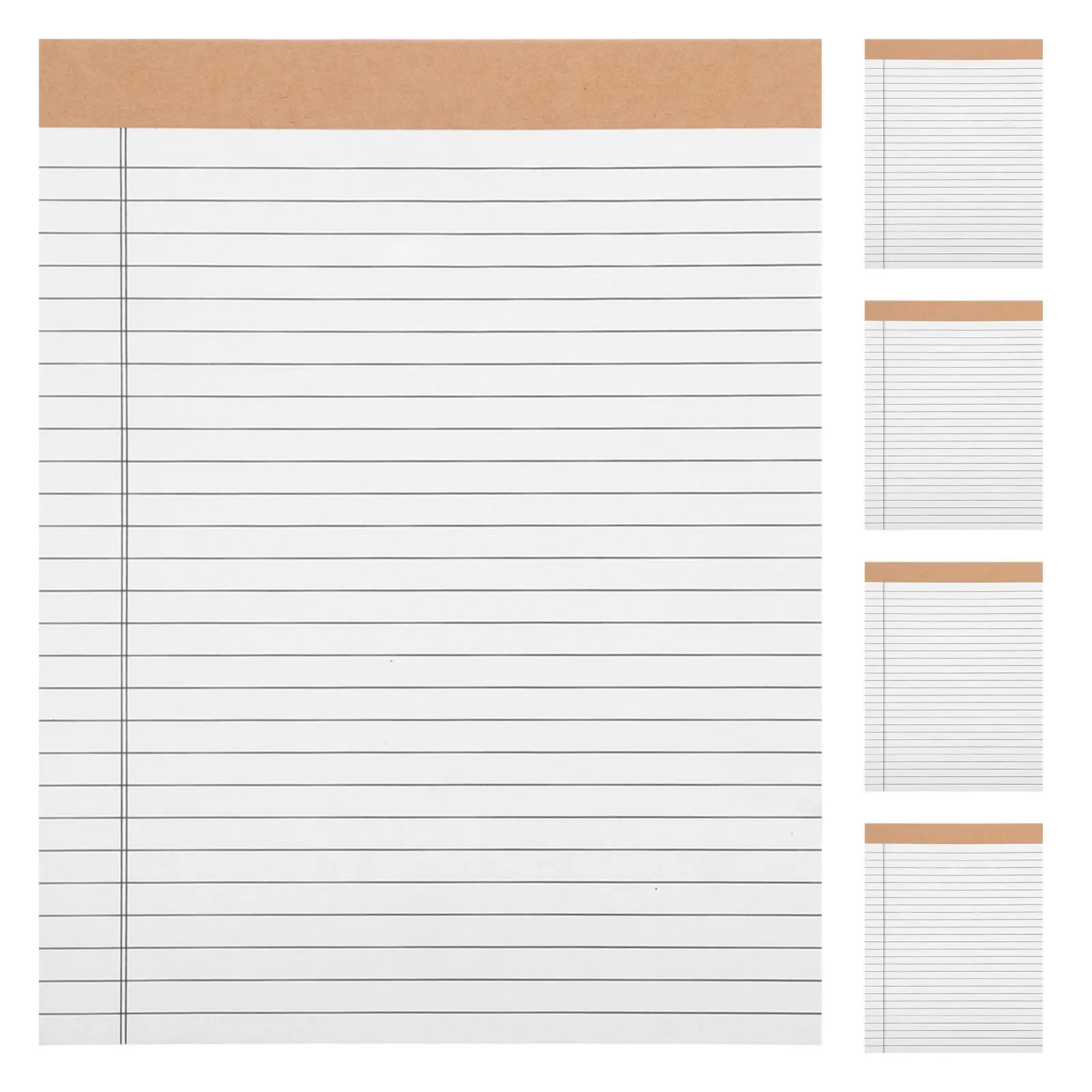 5Pcs Legal Notepads Professional Ruled Writing Pad Sturdy Paperboard Back Smooth Writing Surface for Conference Notes Project
5Pcs Legal Notepads Professional Ruled Writing Pad Sturdy Paperboard Back Smooth Writing Surface for Conference Notes Project