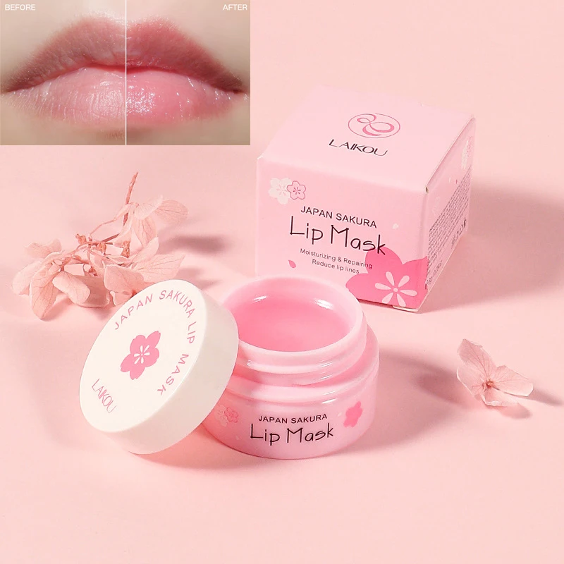 Cherry Blossom Lip Mask Moisturizes and Softens Lip Care Moisturizes and Reduces Lip Lines Skin care
Cherry Blossom Lip Mask Moisturizes and Softens Lip Care Moisturizes and Reduces Lip Lines Skin care