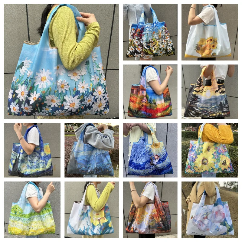 Foldable Eco-friendly Travel Portable Supermarket Large Capacity Single Shoulder Shopping Bag Women Vegetable Shopping Bag
Foldable Eco-friendly Travel Portable Supermarket Large Capacity Single Shoulder Shopping Bag Women Vegetable Shopping Bag