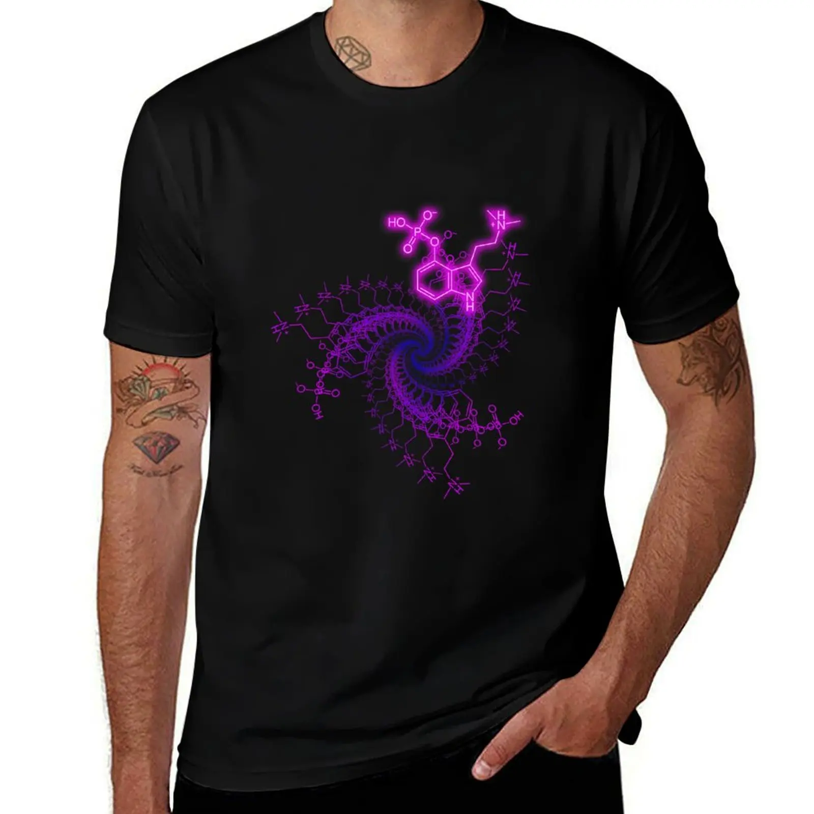 C12H17N2O4P- Psilocybin T-Shirt Work Outdoor Short Sleeve Tee
C12H17N2O4P- Psilocybin T-Shirt Work Outdoor Short Sleeve Tee