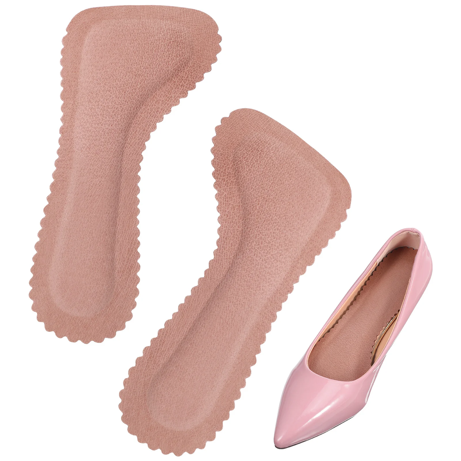 High Heel Insoles Leather Latex Non Slip Insole Shoe Pad Absorbing Self Adhesive Cushion Heel Insert Pain Relief Plantar
High Heel Insoles Leather Latex Non Slip Insole Shoe Pad Absorbing Self Adhesive Cushion Heel Insert Pain Relief Plantar