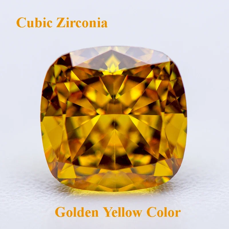Cubic Zirconia Crushed Ice Cut Golden Yellow Color Square Cushion Shape Charms for Diy Jewelry Making Material No Certificate
Cubic Zirconia Crushed Ice Cut Golden Yellow Color Square Cushion Shape Charms for Diy Jewelry Making Material No Certificate