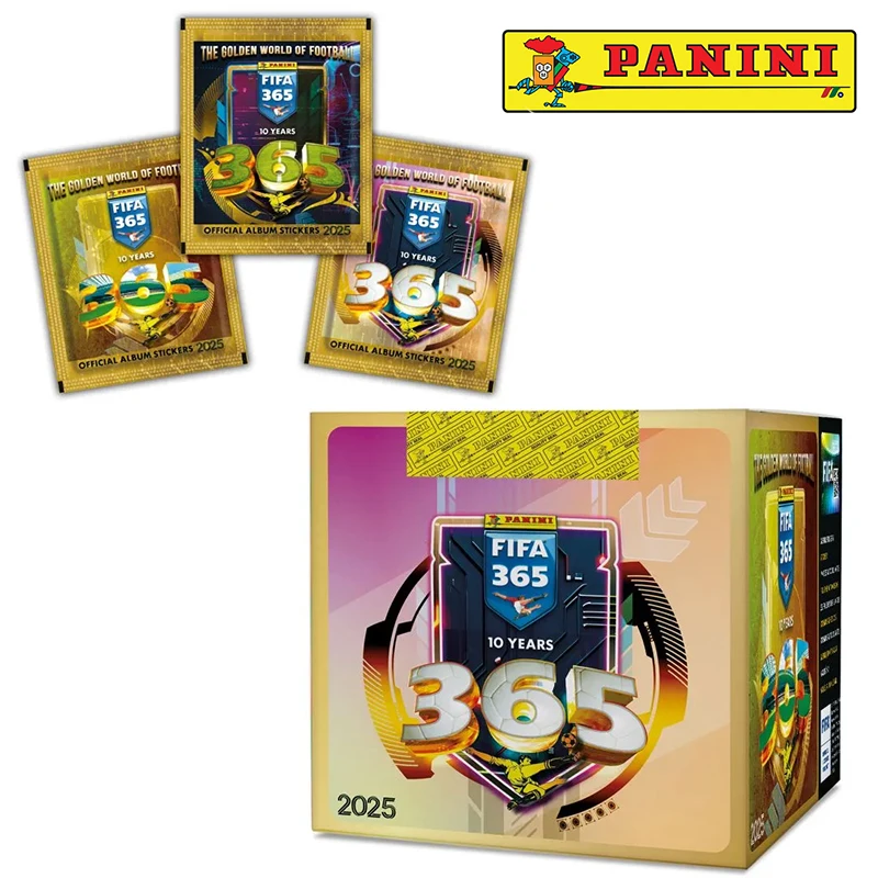 2025 Panini 365 10 Years Offical Album Stickers Pack FC Barcelona Real Madrid CF A.C. Milan Game Collection Cards Birthday Gift
2025 Panini 365 10 Years Offical Album Stickers Pack FC Barcelona Real Madrid CF A.C. Milan Game Collection Cards Birthday Gift