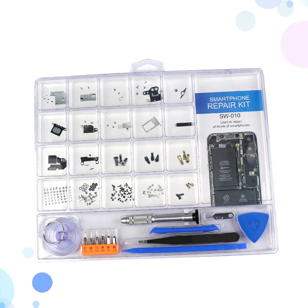 1Set All in One Phone Opening Tool Set Heavy Duty Screwdriver Kit for Digital Device Repair Multiple Head Designs for Tight
1Set All in One Phone Opening Tool Set Heavy Duty Screwdriver Kit for Digital Device Repair Multiple Head Designs for Tight