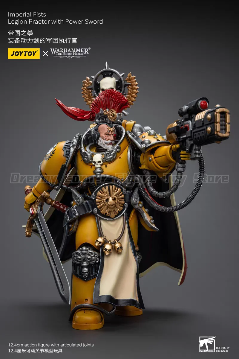 【In Stock to ship】H12.4cm JOYTOY 40K Imperial Fists Legion Praetor with Power Sword Fafnir Rann 2PCS
【In Stock to ship】H12.4cm JOYTOY 40K Imperial Fists Legion Praetor with Power Sword Fafnir Rann 2PCS