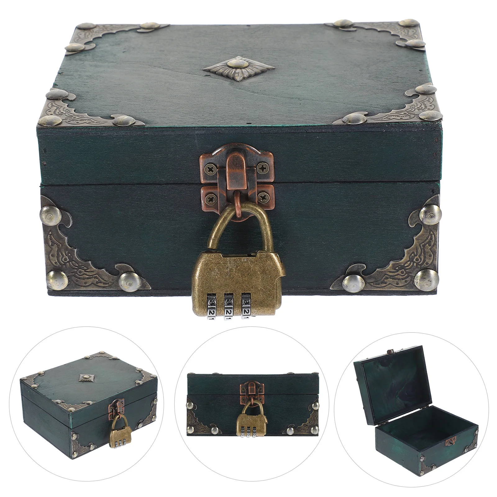 Vintage Wood Jewelry Storage Organizer Small Treasure Chest Decorative Trinket Case Lock for Home Travel Jewelry Box Organizer
Vintage Wood Jewelry Storage Organizer Small Treasure Chest Decorative Trinket Case Lock for Home Travel Jewelry Box Organizer