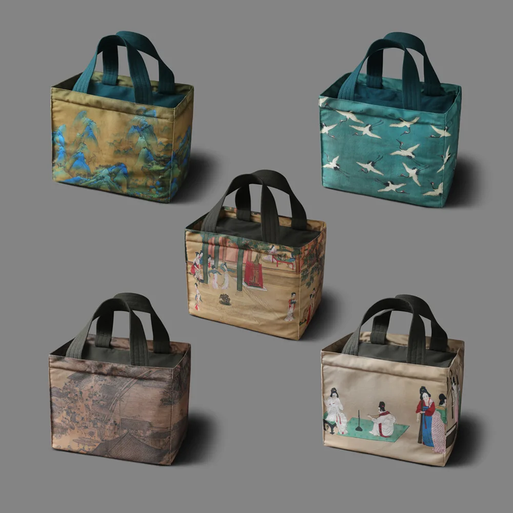 Ancient Painting Style Cotton Cloth Travel Storage Bag Tea Cup Tea Set Cloth Bag Tea Pot Tea Cozies Handbag For Teapot ZC787
Ancient Painting Style Cotton Cloth Travel Storage Bag Tea Cup Tea Set Cloth Bag Tea Pot Tea Cozies Handbag For Teapot ZC787