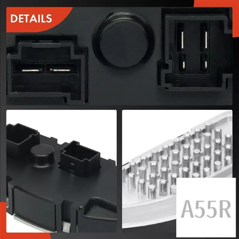 5R-Car Heater Resistor Blower Motor LR082162 64119377854 For BMW I3 X1 Range Rover Velar Discovery HVAC Regulator Module
5R-Car Heater Resistor Blower Motor LR082162 64119377854 For BMW I3 X1 Range Rover Velar Discovery HVAC Regulator Module
