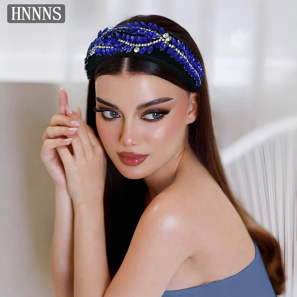 HNNNS Blue Vintage Headband Fashion Rhinestone Headdress Holiday Party Headwear Daily Ladies Headhoop Birthday Gift A306
HNNNS Blue Vintage Headband Fashion Rhinestone Headdress Holiday Party Headwear Daily Ladies Headhoop Birthday Gift A306