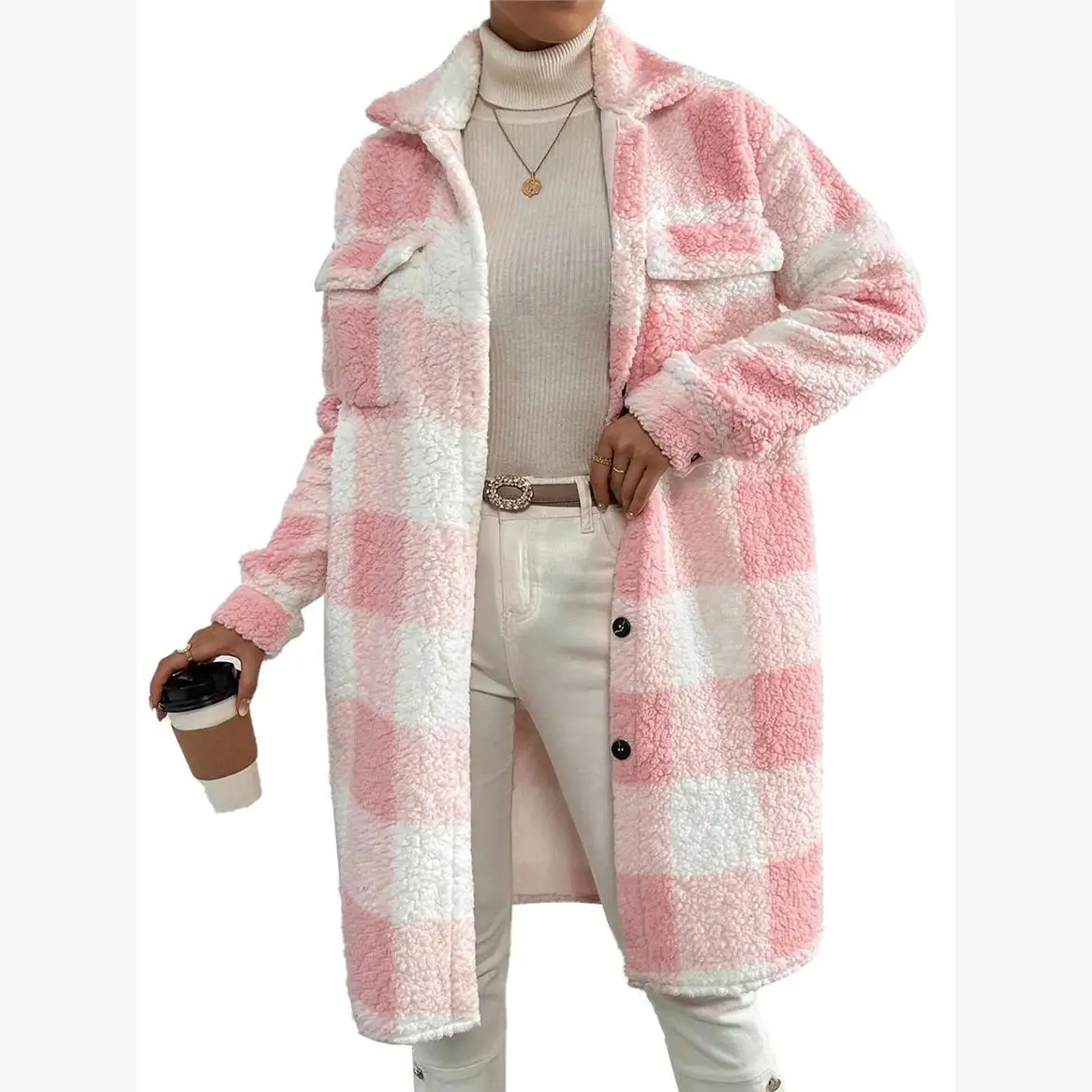 Осень-зима, длинное пальто в клетку, женское теплое пальто с открытыми пуговицами, смесь хлопка и шерсти, Thiened Long Sve с капюшоном
Осень-зима, длинное пальто в клетку, женское теплое пальто с открытыми пуговицами, смесь хлопка и шерсти, Thiened Long Sve с капюшоном