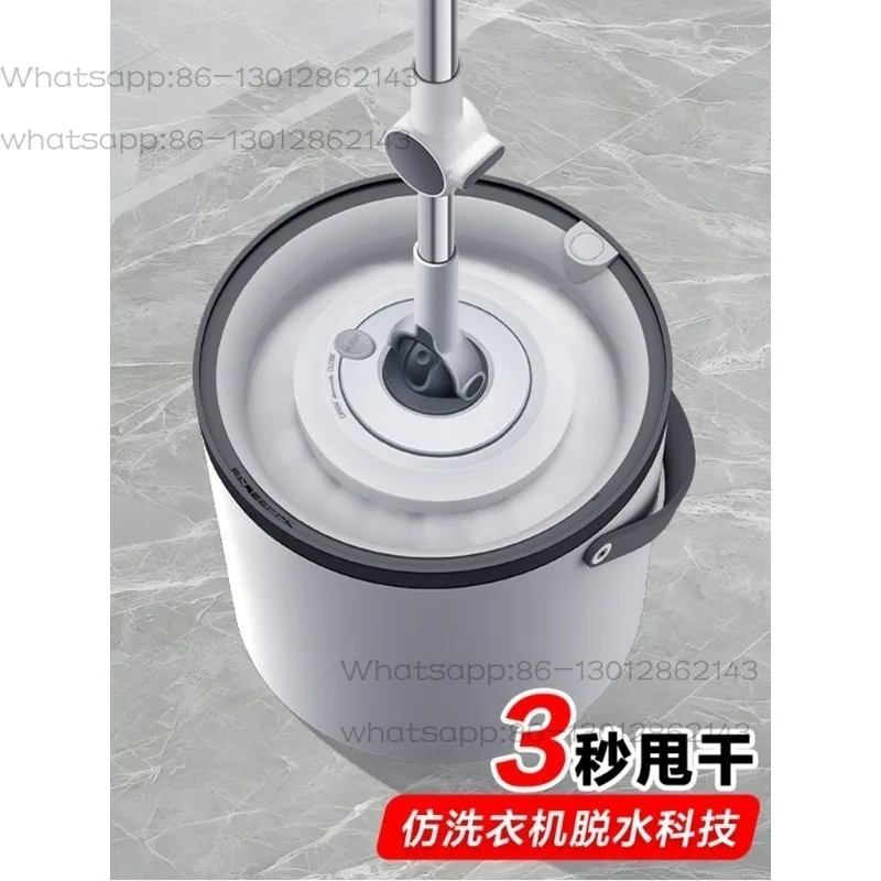 Mop bucket integrated fully automatic with bucket a complete set of floor towing automatic dehydration rotary mop household
Mop bucket integrated fully automatic with bucket a complete set of floor towing automatic dehydration rotary mop household