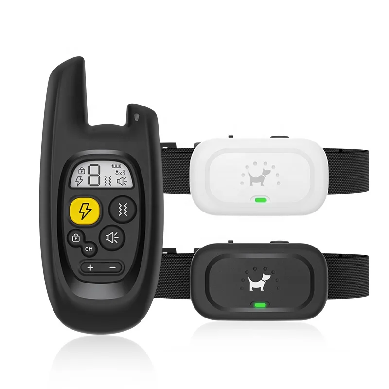 Eco-Friendly Plastic Dog Shock Collar 2 Pack Rechargeable Training
Eco-Friendly Plastic Dog Shock Collar 2 Pack Rechargeable Training