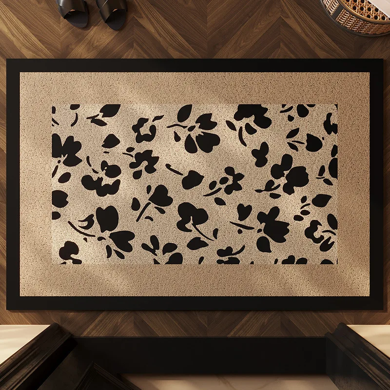 French Style Floral Wire Loop Floor Mat Entrance Door Dust Removal Dirt Removal Carpet Living Room Bedroom Rug
French Style Floral Wire Loop Floor Mat Entrance Door Dust Removal Dirt Removal Carpet Living Room Bedroom Rug