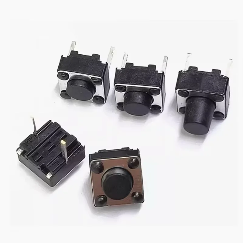 50pcs/lot Size 6*6mm Touch Switch Medium and Two-Leg Vertical 6x6x4.3mm / 6x6x5mm Two-Leg Plug-in PCB Panel Keypad Switch
50pcs/lot Size 6*6mm Touch Switch Medium and Two-Leg Vertical 6x6x4.3mm / 6x6x5mm Two-Leg Plug-in PCB Panel Keypad Switch