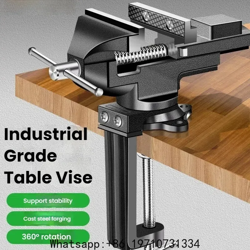 360 Degree Mini Duty Table Vise Rotating Clamping Holder Universal Vise Desktop Vise Repair Woodwork Jewelry Making Hand Tool
360 Degree Mini Duty Table Vise Rotating Clamping Holder Universal Vise Desktop Vise Repair Woodwork Jewelry Making Hand Tool