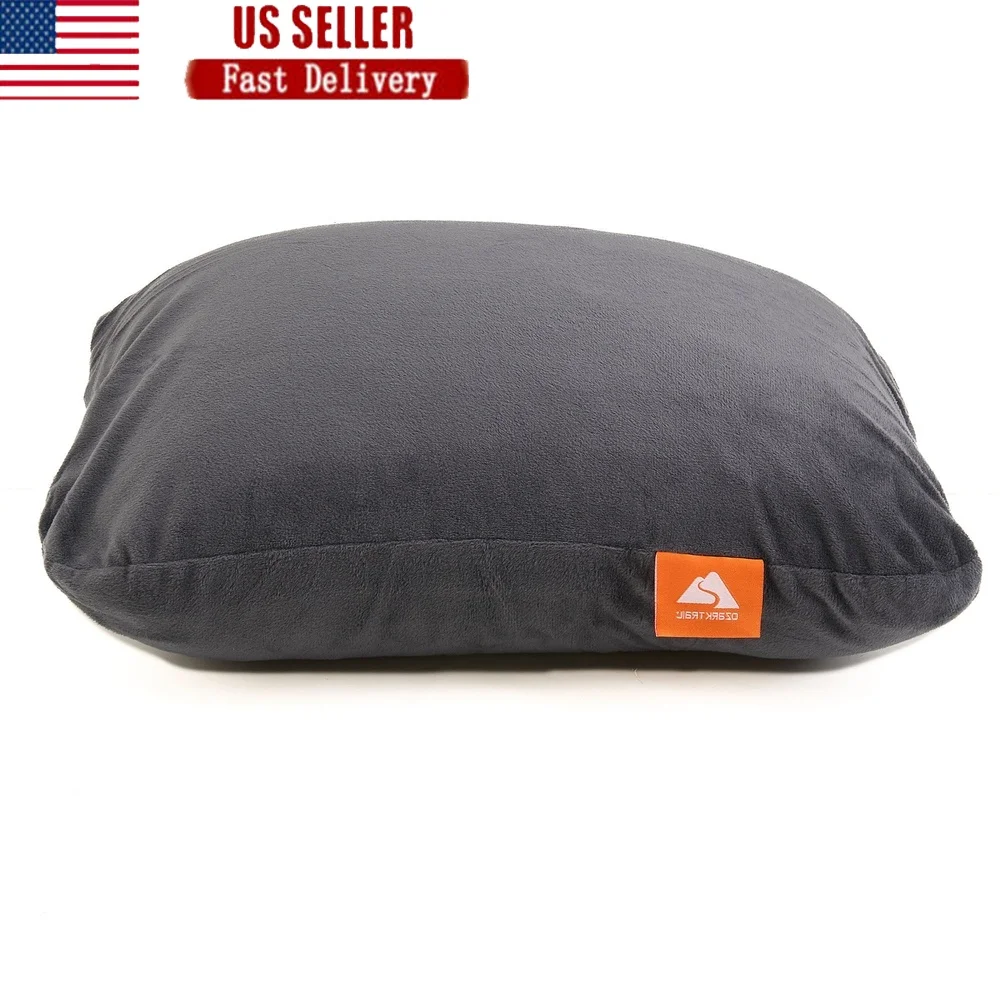 Memory Foam Camping Pillow Lightweight Compact Travel Pillow Soft Support Removable Cover Sleep Aid Adults Includes Stuff Sack
Memory Foam Camping Pillow Lightweight Compact Travel Pillow Soft Support Removable Cover Sleep Aid Adults Includes Stuff Sack