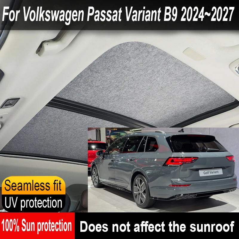 Car Sunroof Insulation Roof Visor For Volkswagen Passat Variant 2024~2027 Anti-UV Electrostatic Adsorption Sky Curtain Sunshade
Car Sunroof Insulation Roof Visor For Volkswagen Passat Variant 2024~2027 Anti-UV Electrostatic Adsorption Sky Curtain Sunshade