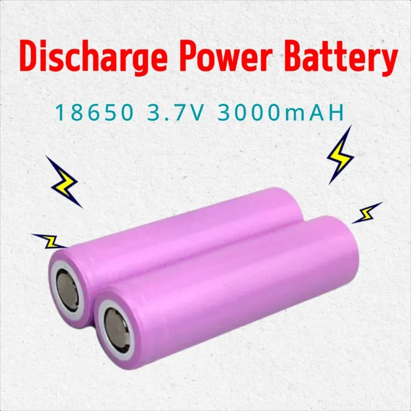 18650 3.7V 3000mAH 20A Discharge Power Battery
18650 3.7V 3000mAH 20A Discharge Power Battery