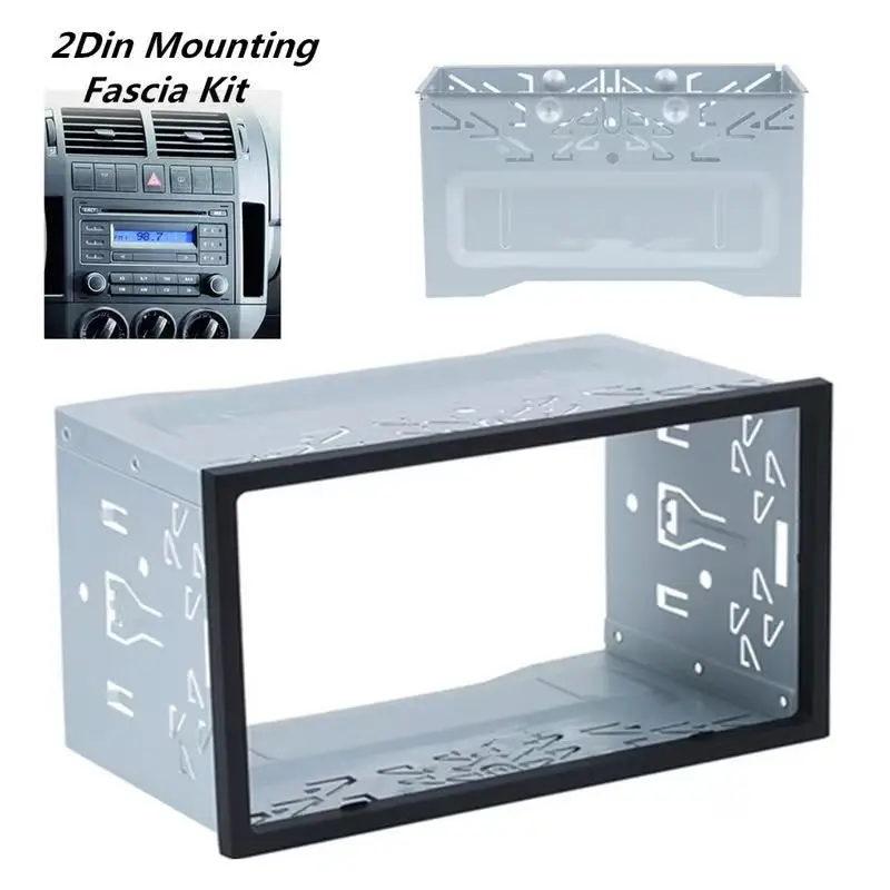 2 Din Car Stereo Hardware Dashboard Frame for Volkswagen Jetta Boy Golf Bora / Polo / MK3 / MK4 Series Radio Stereo Car Kit
2 Din Car Stereo Hardware Dashboard Frame for Volkswagen Jetta Boy Golf Bora / Polo / MK3 / MK4 Series Radio Stereo Car Kit