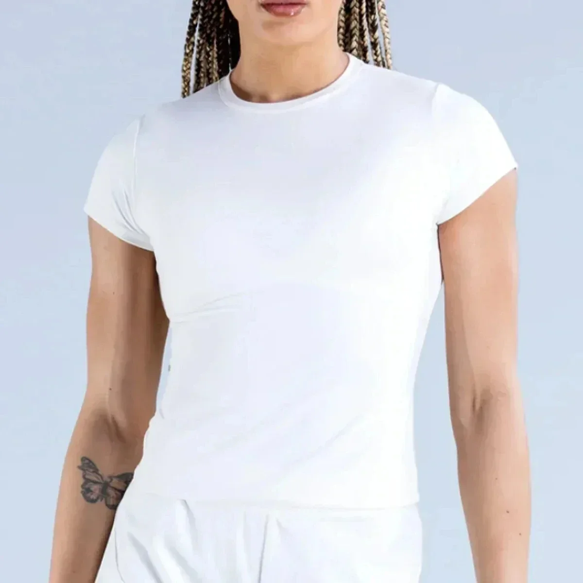 Origin Fitted T-Shirt With Logo Short Sleeve Yoga Top Shirts Workout Gym Shirts Fitness Sports Tee
Origin Fitted T-Shirt With Logo Short Sleeve Yoga Top Shirts Workout Gym Shirts Fitness Sports Tee