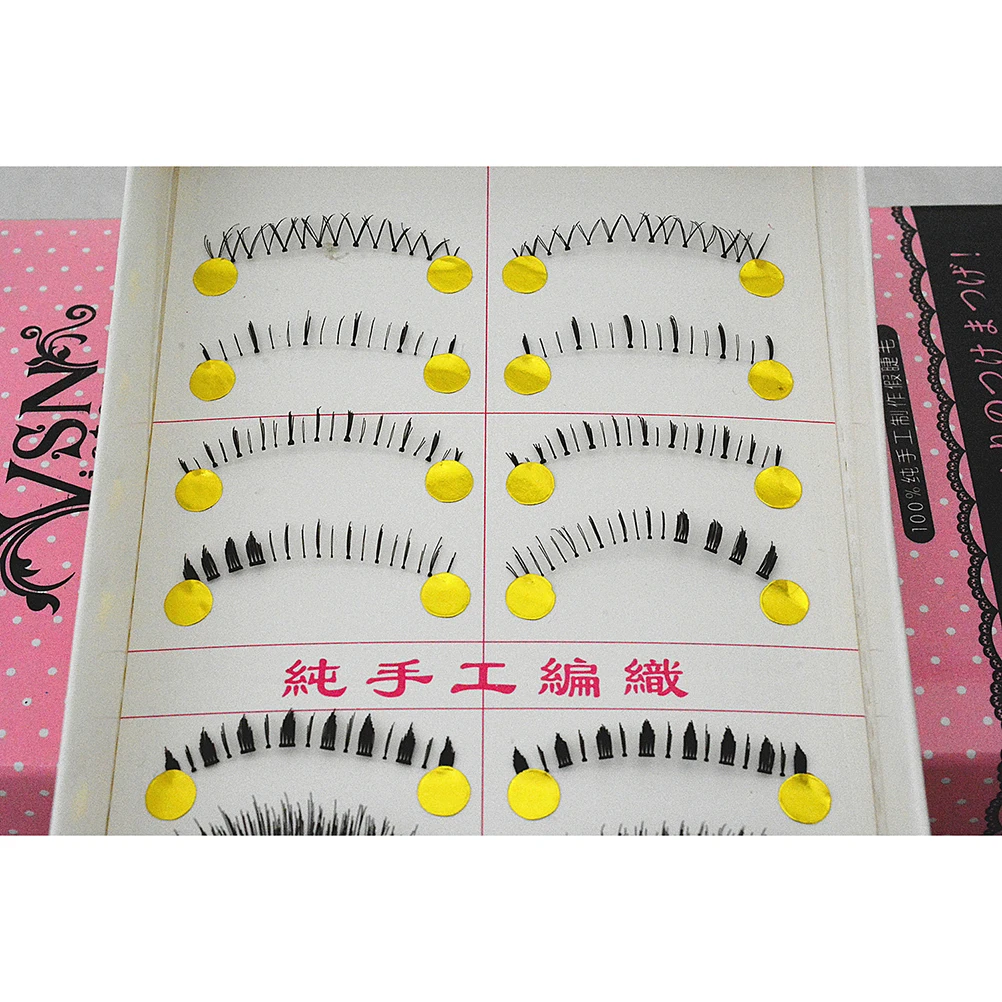 Set Fake Lashes Eyelash Cross Eyelashes Cross Nude Makeup Various Style Handmade Quality Reusable
Set Fake Lashes Eyelash Cross Eyelashes Cross Nude Makeup Various Style Handmade Quality Reusable