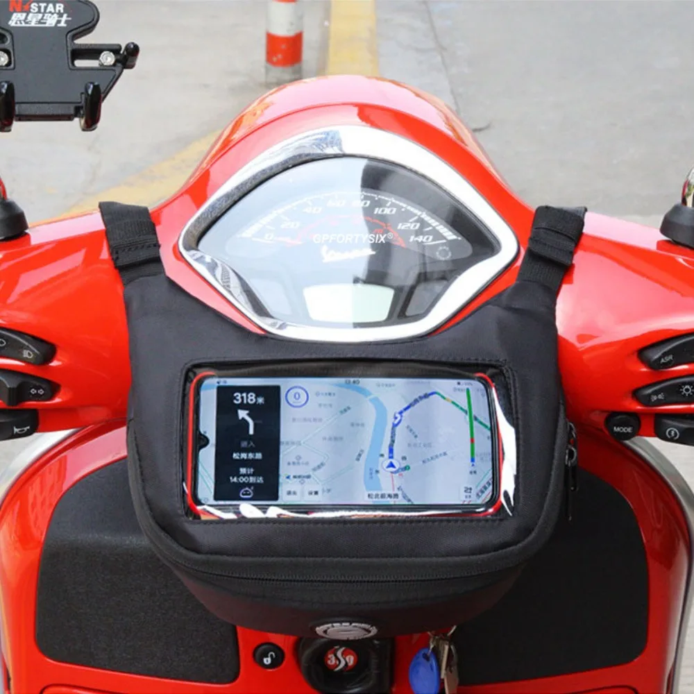 Motorcycle Waterproof Handlebar Bag Front Touch Screen Portable for Vespa Hiking Cycling Travel Satchel Fanny Pack Waist Bag
Motorcycle Waterproof Handlebar Bag Front Touch Screen Portable for Vespa Hiking Cycling Travel Satchel Fanny Pack Waist Bag