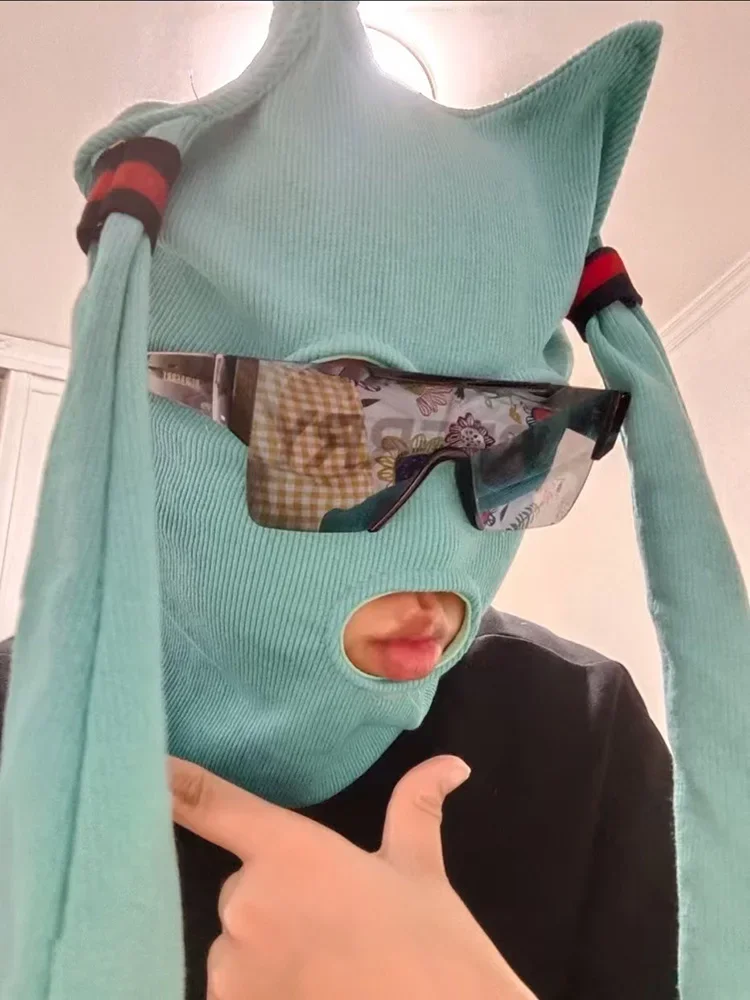 2026 Mi-ku Double Ponytail Cute Head Cover Cos Diffuse Rejected Social Fear Mask hotsale
2026 Mi-ku Double Ponytail Cute Head Cover Cos Diffuse Rejected Social Fear Mask hotsale