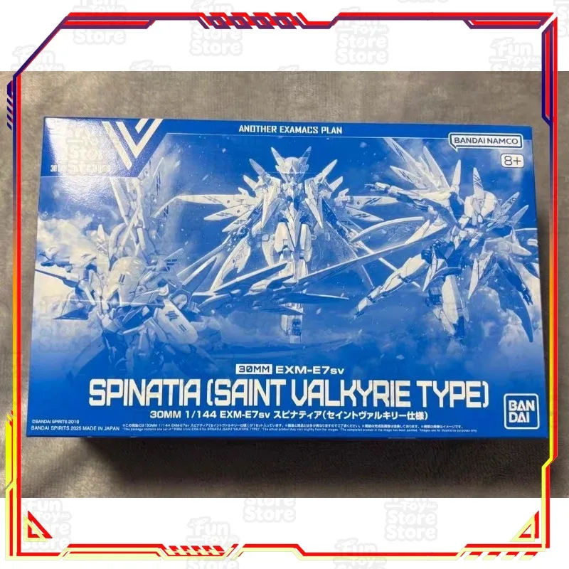 Bandai SPINATIA SAINT VALKYRIE TYPE Anime Action Figure Collectible Model PB Limited Edition 30MM EXM E7sv Assembly Stock
Bandai SPINATIA SAINT VALKYRIE TYPE Anime Action Figure Collectible Model PB Limited Edition 30MM EXM E7sv Assembly Stock