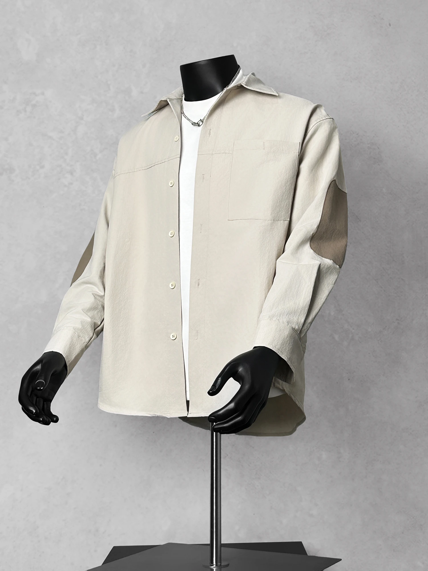 ANXIE Brand Select Anti-Wrinkle Patchwork Velvet Feel irt ex Small ence Design Casual Loose Fit Regular Length
ANXIE Brand Select Anti-Wrinkle Patchwork Velvet Feel irt ex Small ence Design Casual Loose Fit Regular Length