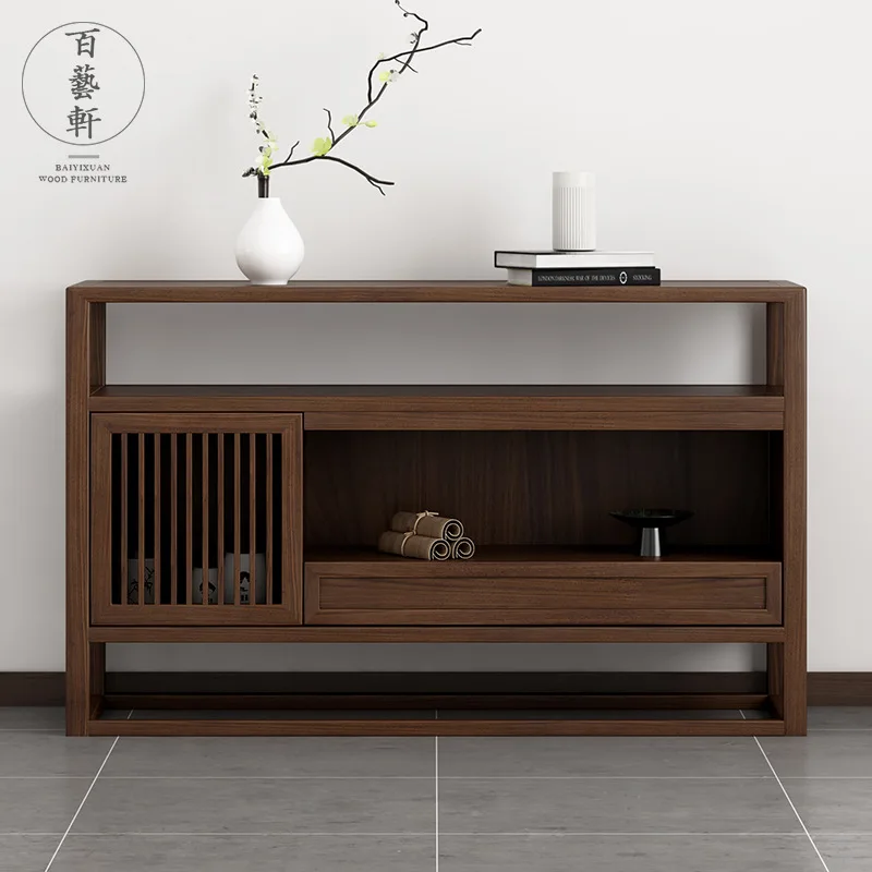 Новый китайский стильный шкаф-тумба из массива дерева для столовой, простой прихожий столик-тумба для хранения
Новый китайский стильный шкаф-тумба из массива дерева для столовой, простой прихожий столик-тумба для хранения