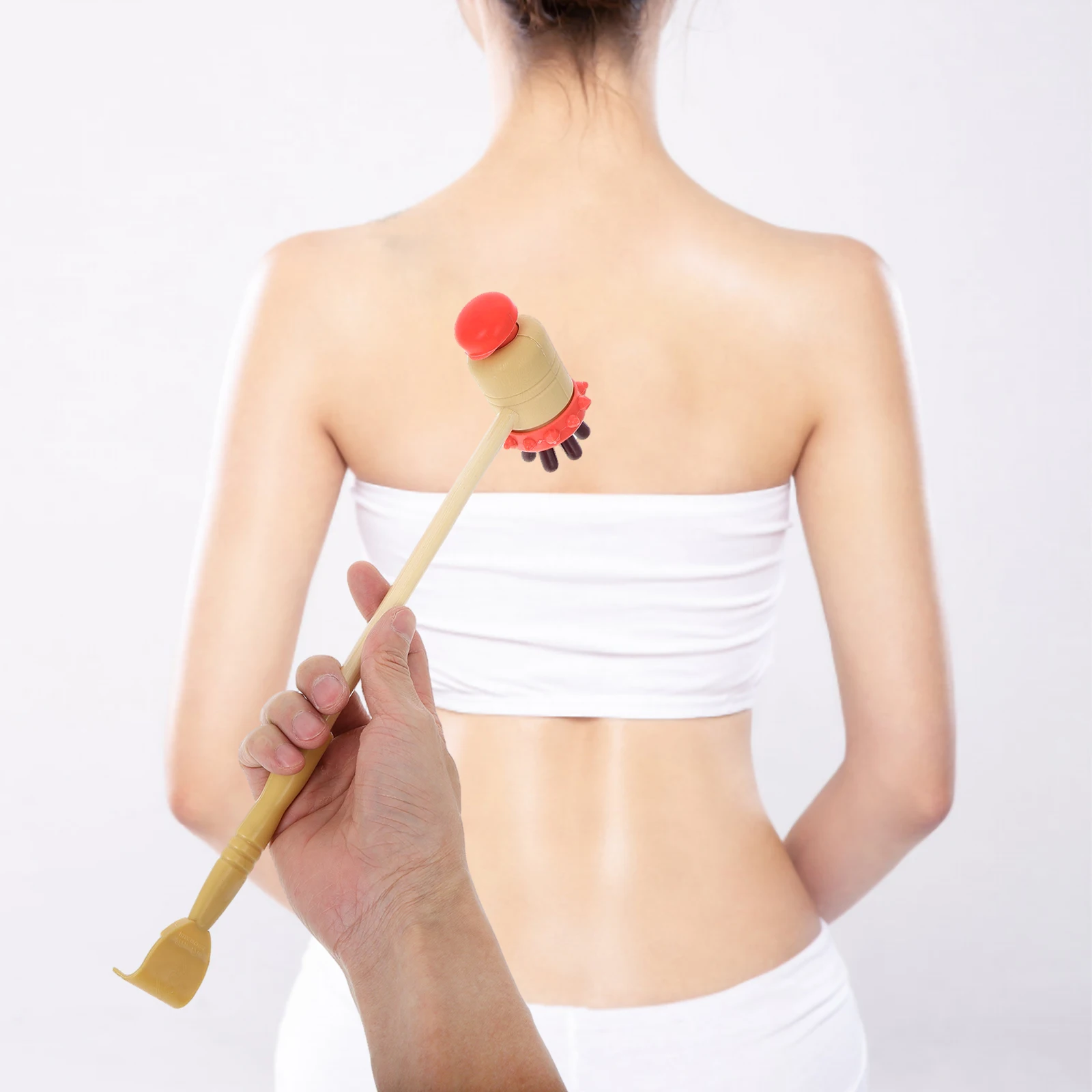2 Pcs Wooden Bead Massager Back Neck Shoulder Tools Portable Hammer Muscle Sticks Thigh Hand Held Deep Relaxation Legs Arms
2 Pcs Wooden Bead Massager Back Neck Shoulder Tools Portable Hammer Muscle Sticks Thigh Hand Held Deep Relaxation Legs Arms