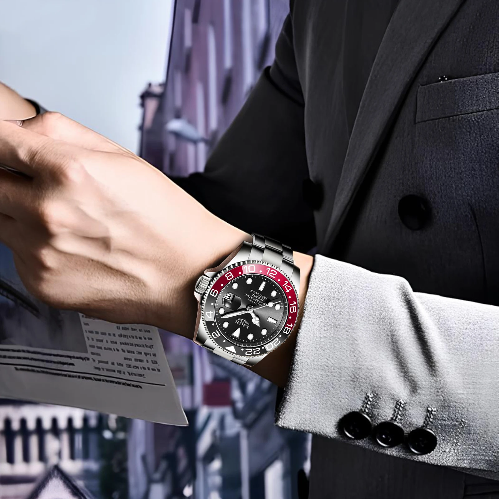 2026 New LIGE Brand men's watch luminous stainless steel business quartz luxury clock waterproof watches for men reloj hommes
2026 New LIGE Brand men's watch luminous stainless steel business quartz luxury clock waterproof watches for men reloj hommes