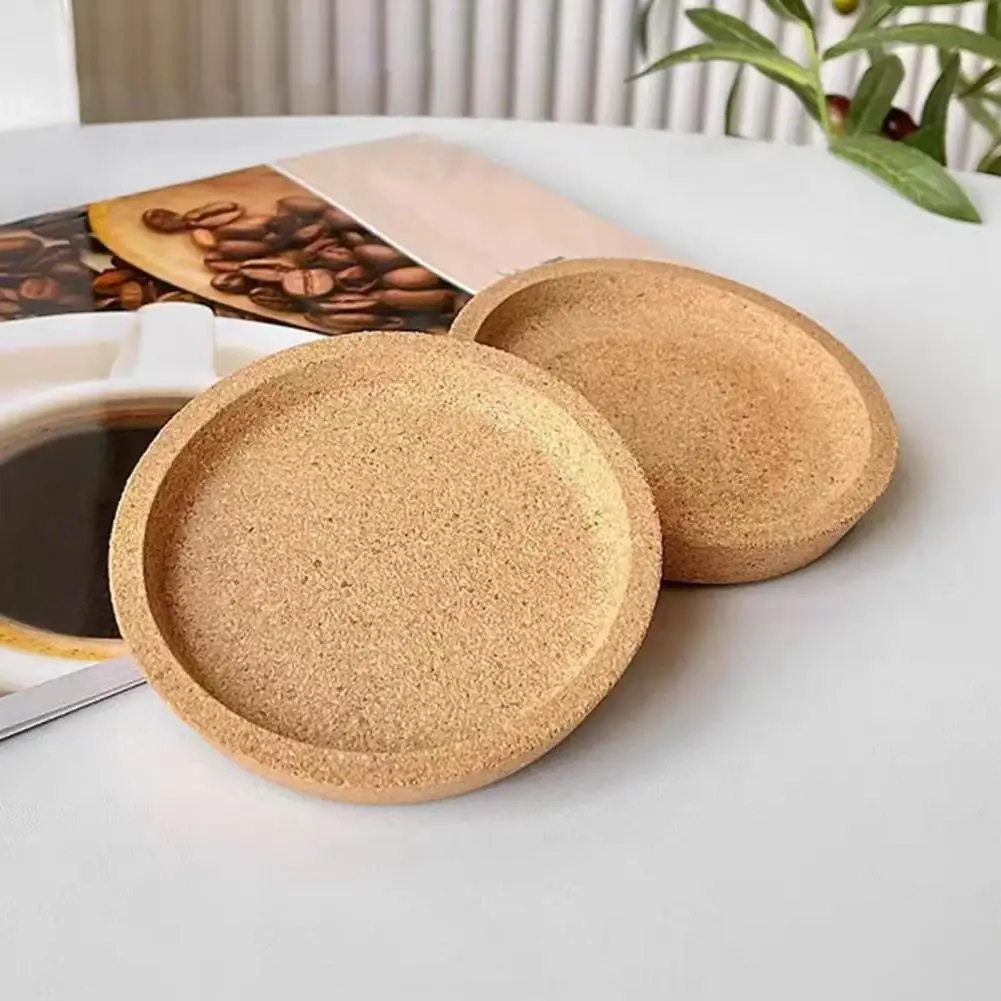 Insulated Drink Coaster Durable Cork Drink Mat Anti-Slip Performance Round Cork Coaster with Three-Dimensional Rim Design
Insulated Drink Coaster Durable Cork Drink Mat Anti-Slip Performance Round Cork Coaster with Three-Dimensional Rim Design