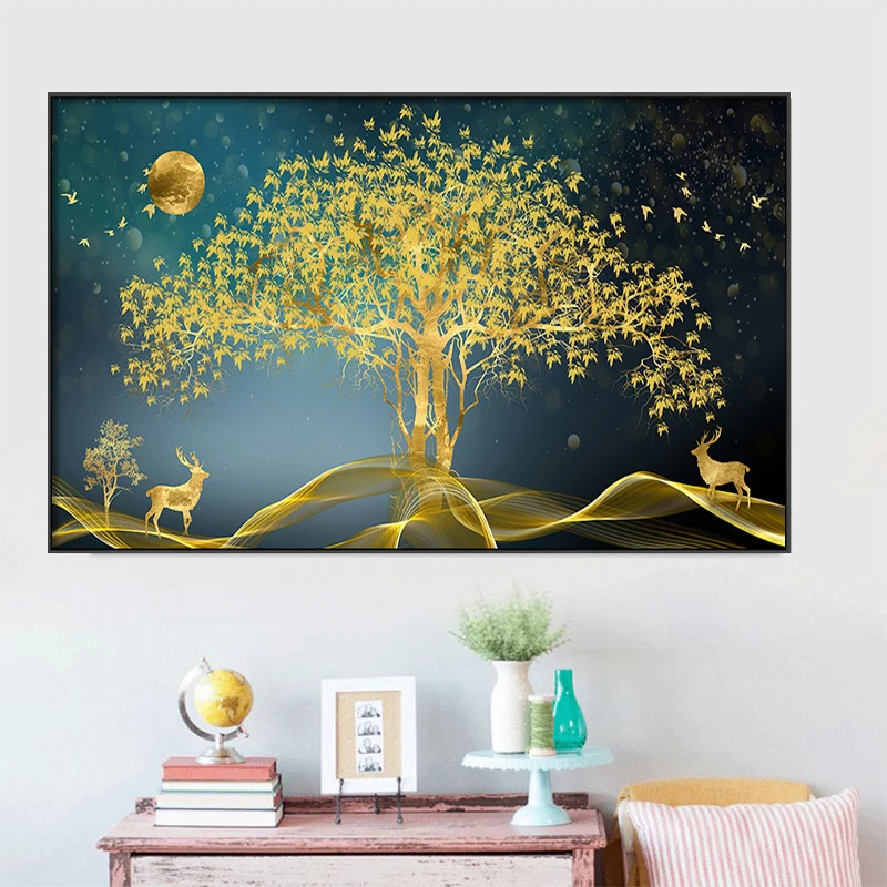Golden Fortune Tree 5D Diamond Paintings Full Diamond Embroidery Living Room Office Home Decor DIY Art Diamond Cross Stitch
Golden Fortune Tree 5D Diamond Paintings Full Diamond Embroidery Living Room Office Home Decor DIY Art Diamond Cross Stitch