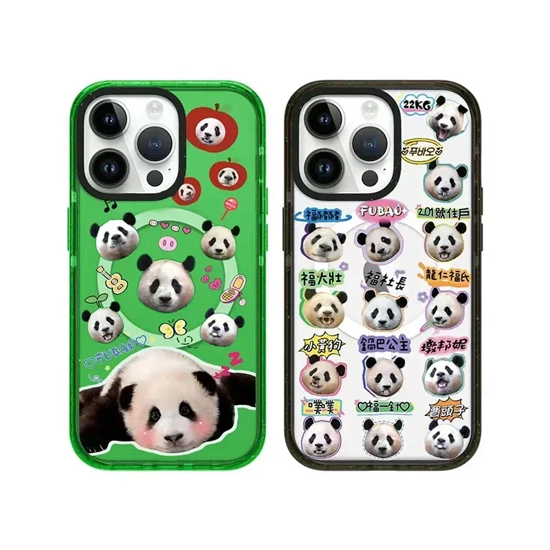 MagSafe Acrylic Panda Phone Case Cover for IPhone 11 12 13 14 15 Pro Max Case for IPhone 15 Pro Max
MagSafe Acrylic Panda Phone Case Cover for IPhone 11 12 13 14 15 Pro Max Case for IPhone 15 Pro Max