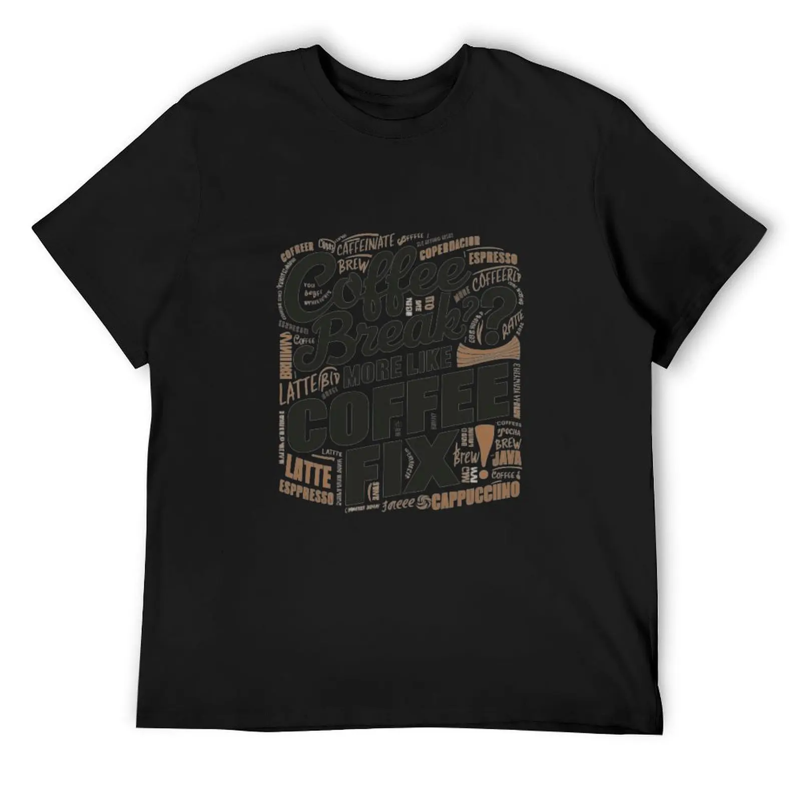 Coffee break T-Shirt funny shirt cotton blue lock Clothing plus size men clothing
Coffee break T-Shirt funny shirt cotton blue lock Clothing plus size men clothing