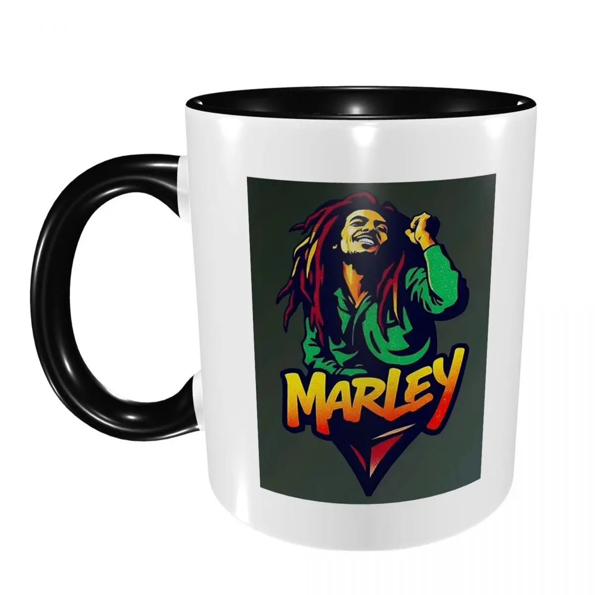 Bob Marley Reggae Mug Funny Ceramic Coffee Cups Tea Mugs Milk Cup Drinkware Gift for Friends
Bob Marley Reggae Mug Funny Ceramic Coffee Cups Tea Mugs Milk Cup Drinkware Gift for Friends