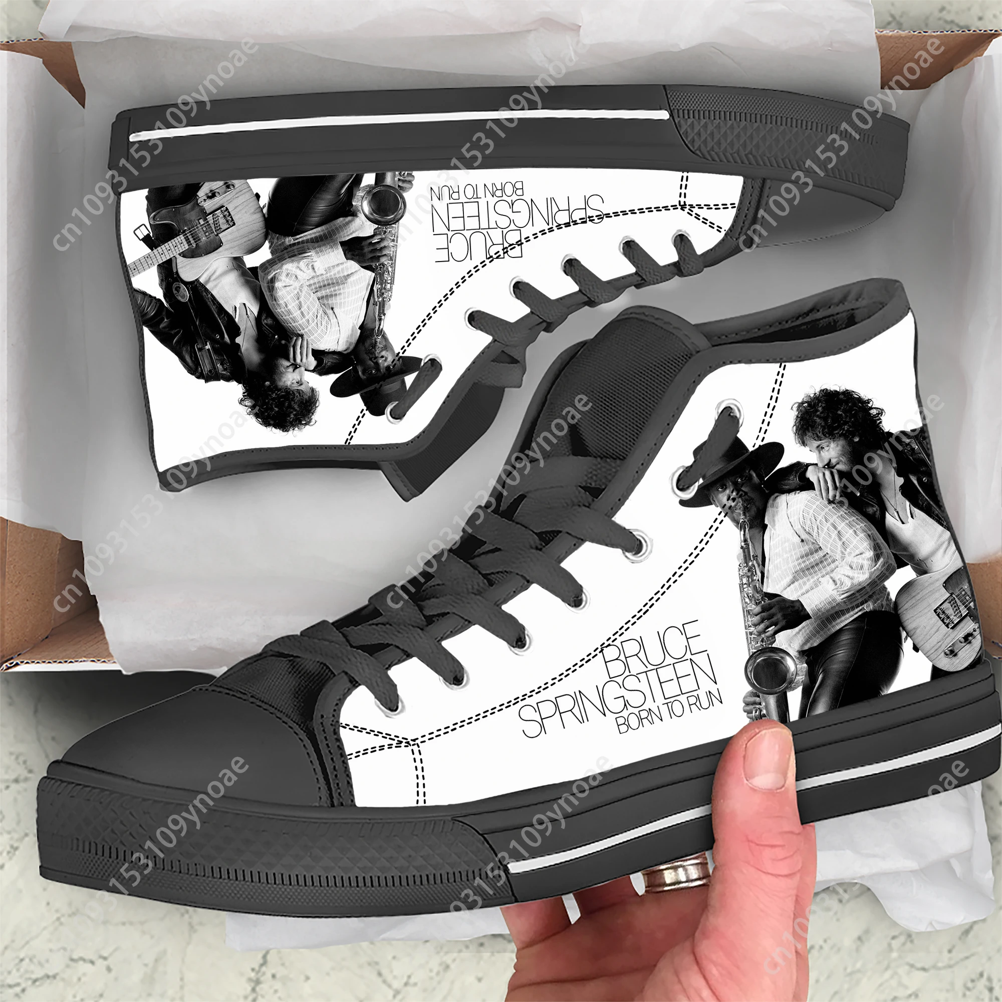 Hot Bruce Springsteen High Top Casual Shoes Mens Womens High Quality Teenager Canvas Shoe 3D Running Custom Lightweight Sneakers
Hot Bruce Springsteen High Top Casual Shoes Mens Womens High Quality Teenager Canvas Shoe 3D Running Custom Lightweight Sneakers