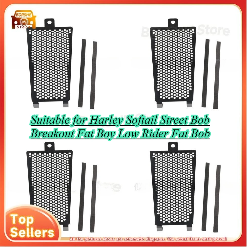 Suitable for Harley Softail Street Bob Breakout Fat Boy Low Rider Fat Bob Motorcycle Radiator Guard Protection Mesh
Suitable for Harley Softail Street Bob Breakout Fat Boy Low Rider Fat Bob Motorcycle Radiator Guard Protection Mesh