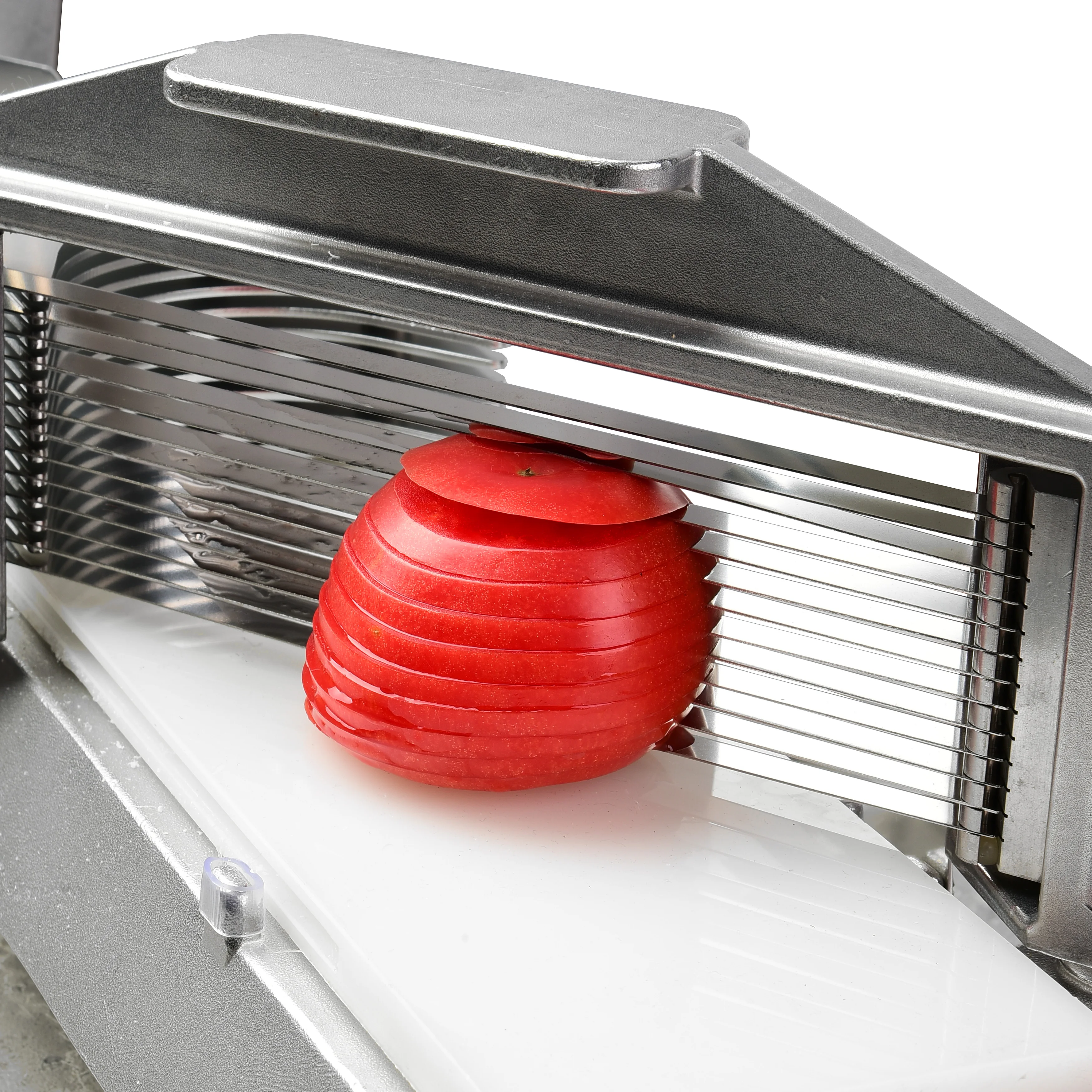 Tomato Cut Machine Commercial Aluminum Manual Tomato Slicer with Stainless Steel Blade
Tomato Cut Machine Commercial Aluminum Manual Tomato Slicer with Stainless Steel Blade