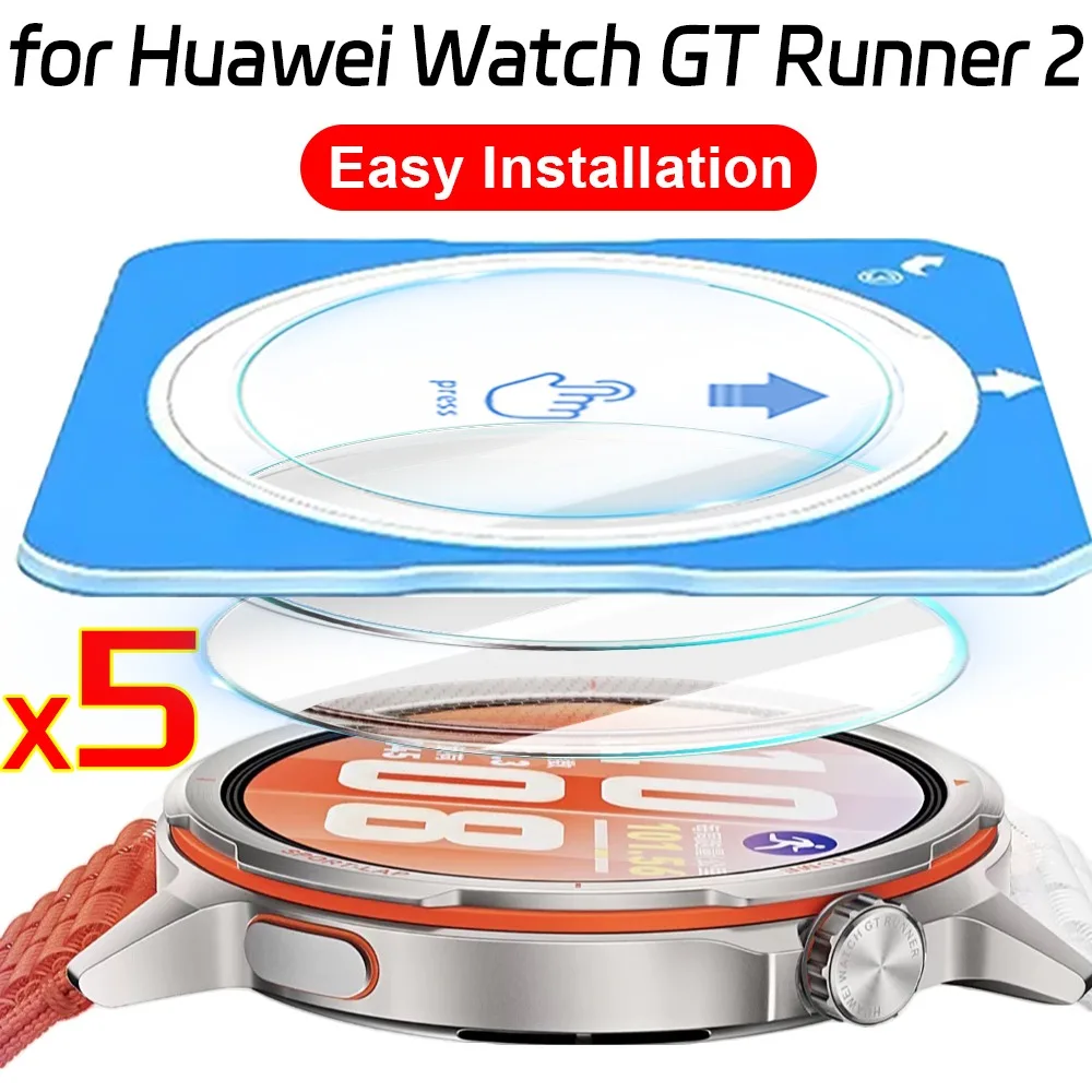 Easy Installation Screen Protectors for Huawei Watch GT Runner 2 Runner2 9H Premium HD Tempered Glass Anti-Scratch Watch Films
Easy Installation Screen Protectors for Huawei Watch GT Runner 2 Runner2 9H Premium HD Tempered Glass Anti-Scratch Watch Films